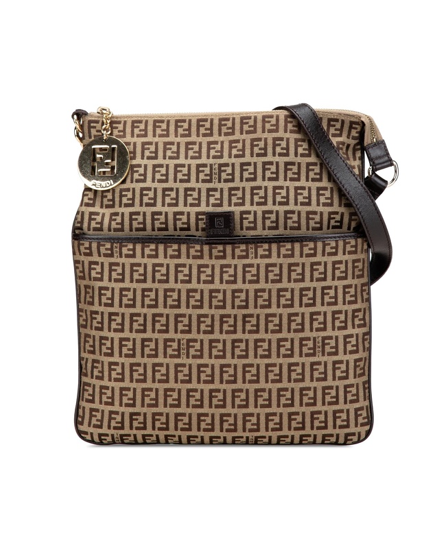 Pre-Loved by Azura Reborn - Pre-Loved fendi Logo Print Crossbody Bag