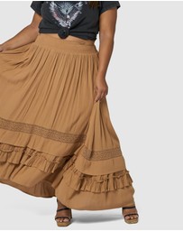 The Poetic Gypsy - Frontier Maxi Skirt