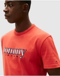 Tommy Jeans - Regular Appliq Graphic SS Tee