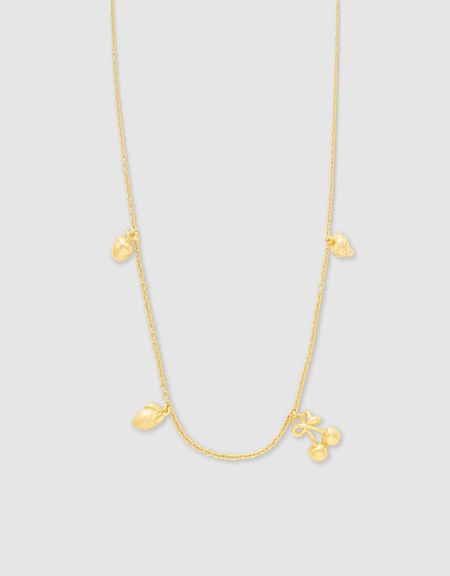 Wanderlust + Co - Fruit Party Charms Necklace