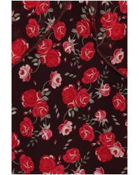 Petal & Pup - Zorina Halter Neck Chiffon Top - Brown Floral