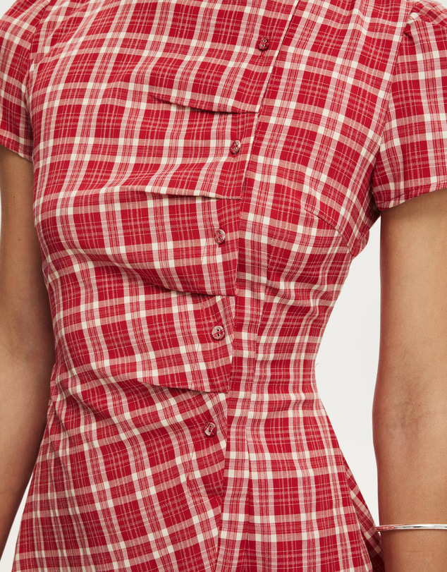 Cotton On - Nikki Button Mini Dress