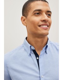 NEXT - Stretch Oxford Short Sleeve Shirt