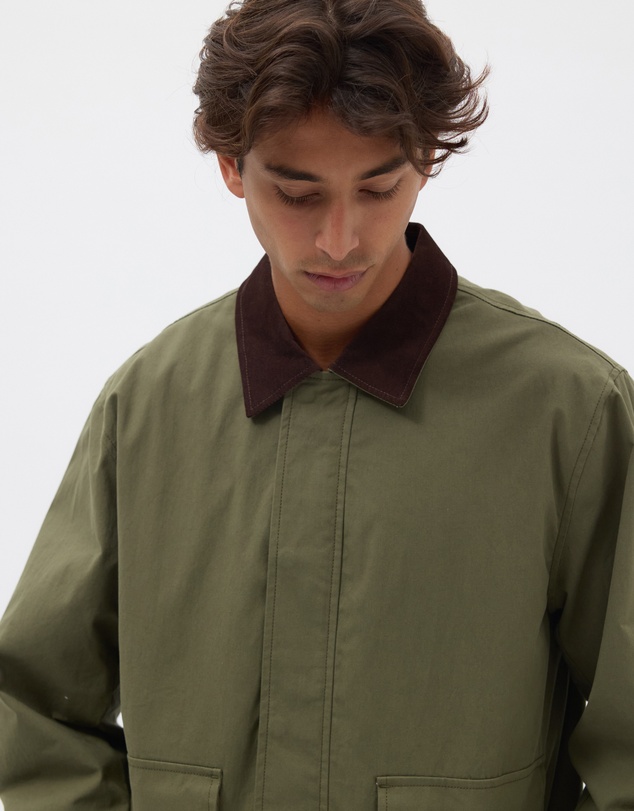 AERE - Collared Barn Jacket