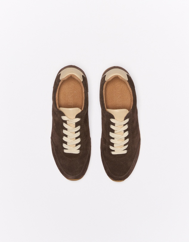 Walnut Melbourne - Bently Leather Sneaker