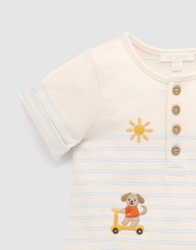 Purebaby - Resort Growsuit-Kids-Babies