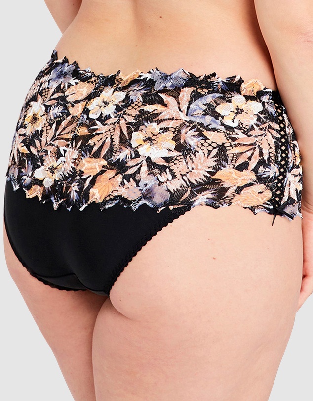Sans Complexe - Arum Mosaïc Mid-Rise Lace Brief