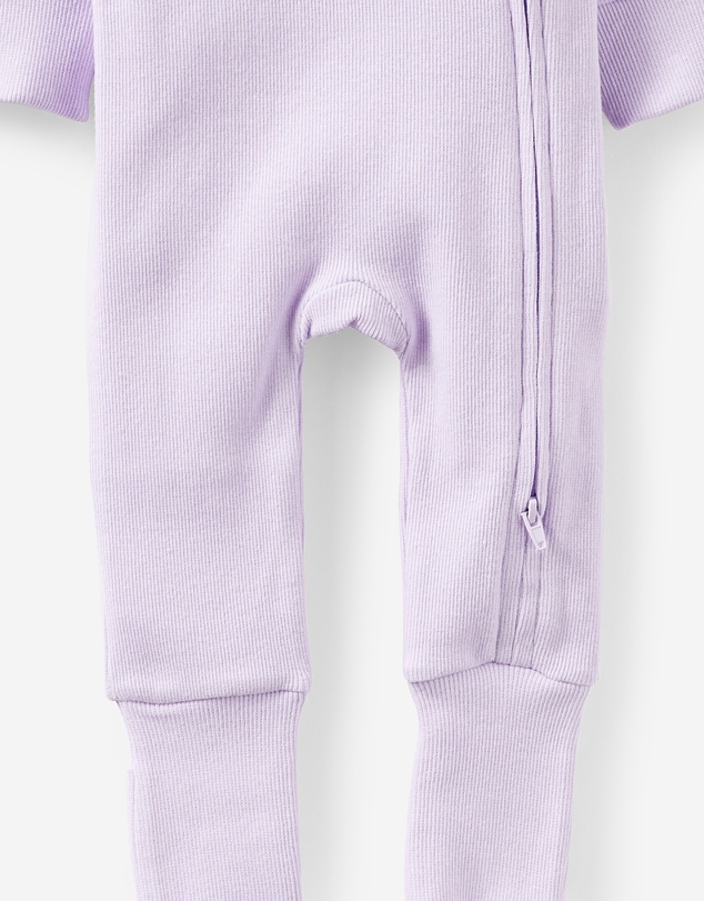 Cotton On Kids - Growie Long Sleeve Rib Romper