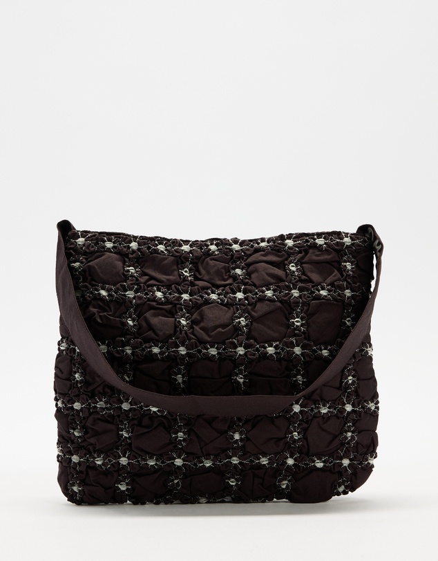 Damson Madder - Minnie Shirred Shoulder Bag