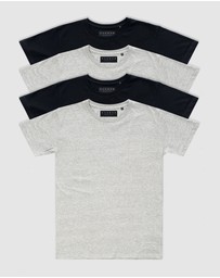 Xander - 4-Pack Blanc Tee