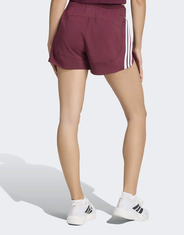adidas Performance - Pacer Workout Woven High Rise Shorts Womens