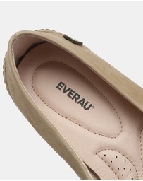 EVERAU - EverAU Ugg Morris Cow Suede Upper Loafer Oxfords Flats