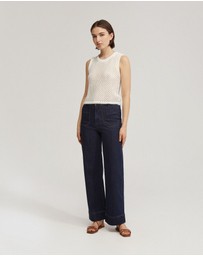 Oxford - Amalfi Open Knit Tank