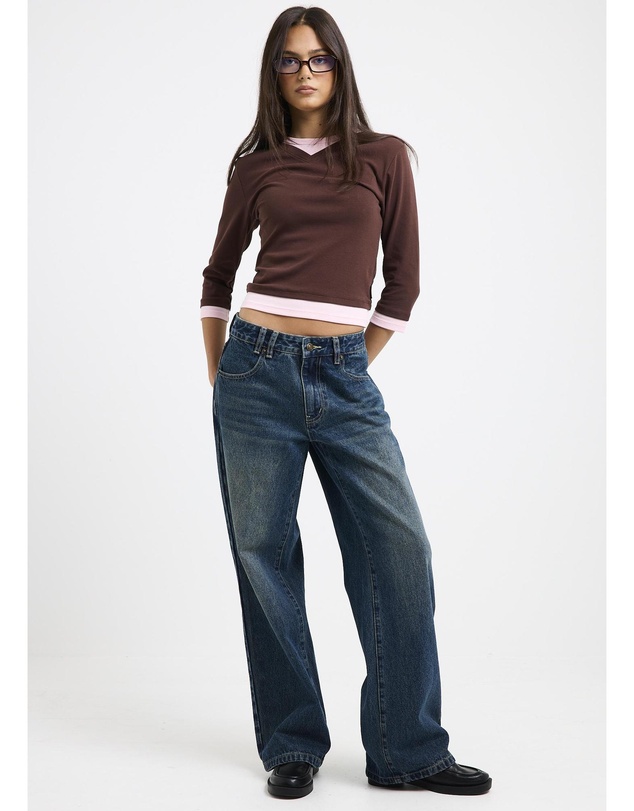 Insight - Cody Low Baggy Denim Jeans