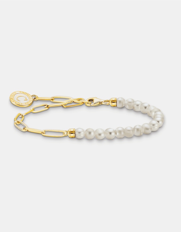 THOMAS SABO - Member Charm Bracelet with Charmista Disc Gold Plated