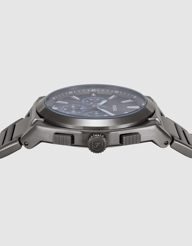 Fossil - Everett Gun-Metal Chronograph Watch