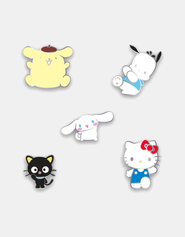 Crocs - 5-Pack Sanrio Hello Kitty & Friends Enamel Jibbitz - Kids