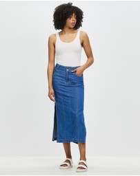 DRICOPER DENIM - Mona Rodeo Tencel Skirt