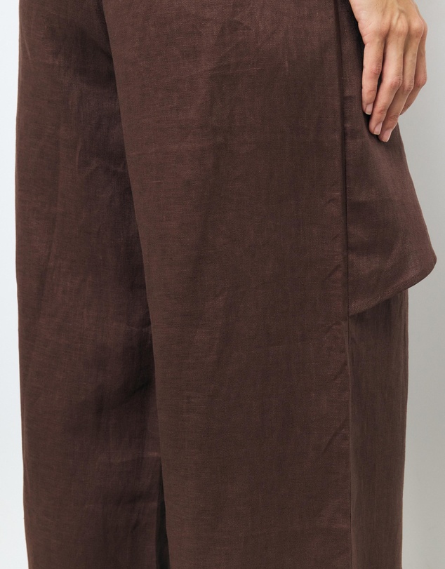 AERE - Alyssa Wrap Linen Pants