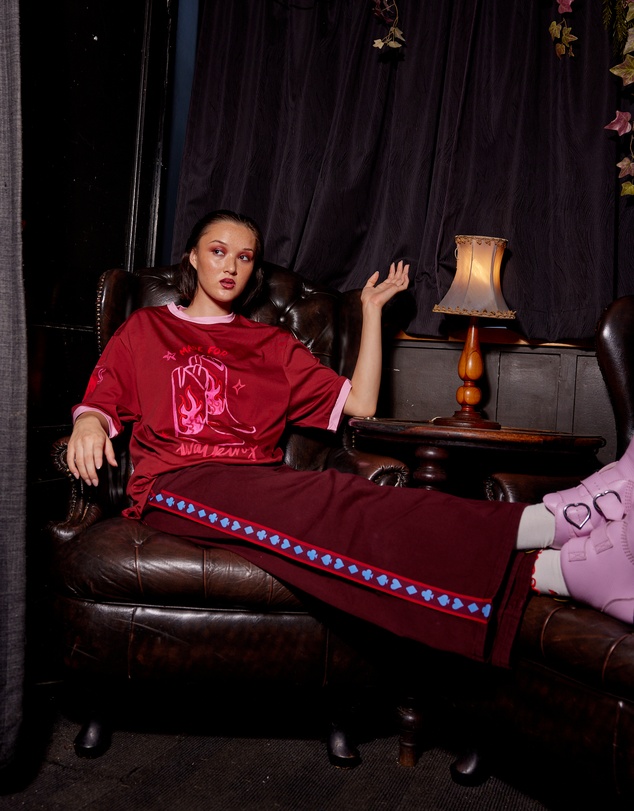 The Somewhere Co - Sagittarius Astrology Oversized Tee