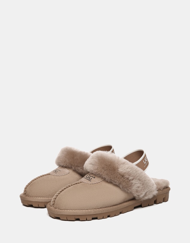 EVERAU - Australian Shepherd Ugg Waffle Plus Cow Suede Upper House Shoes