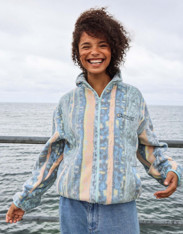 Skwosh - Swayze Stripe Polar Fleece Jacket