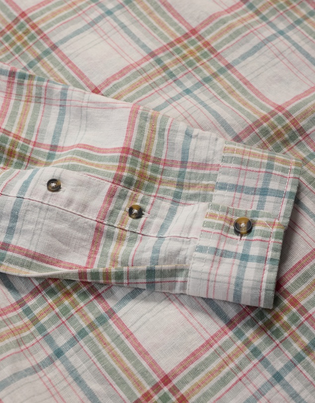Seasalt - Seasalt Cornwall Multi Dip Circle Check Shirt