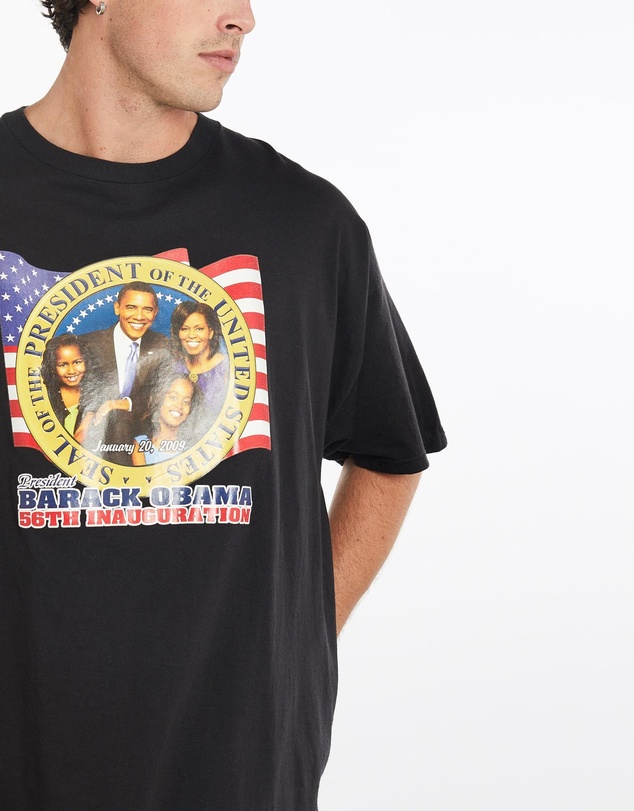 Vintage by The Real Deal - Pre Loved - Vintage Barack Obama 56th Inauguration Tee
