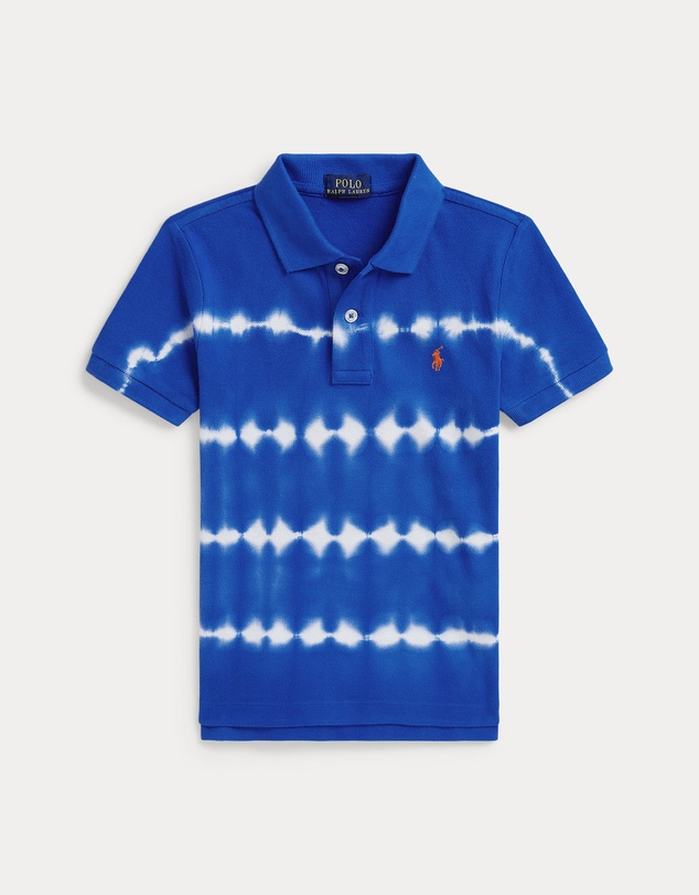 Polo Ralph Lauren - Tie-Dye Cotton Mesh Polo Shirt - Babies-Kids