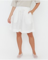 ALEXANDRA - Juny Shorts White