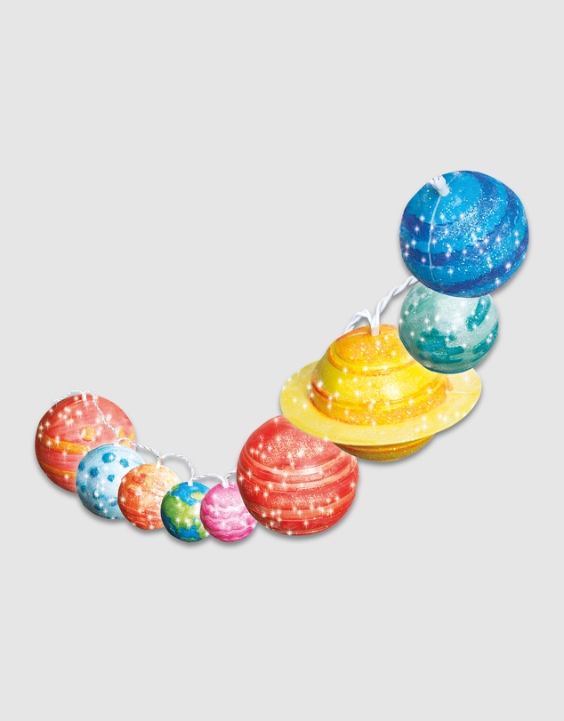 4M - 4M - STEAM Powered Kids - Solar System Toys String Lights