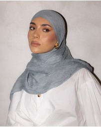 Mod Squad - Textured Hijab- Sky