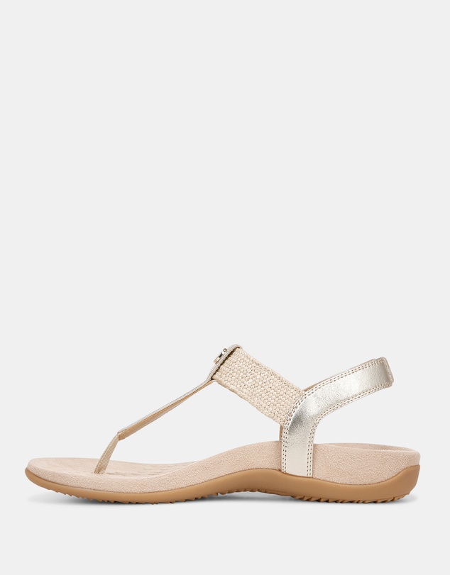Vionic - Brea Slingback Sandal - Gold Leather