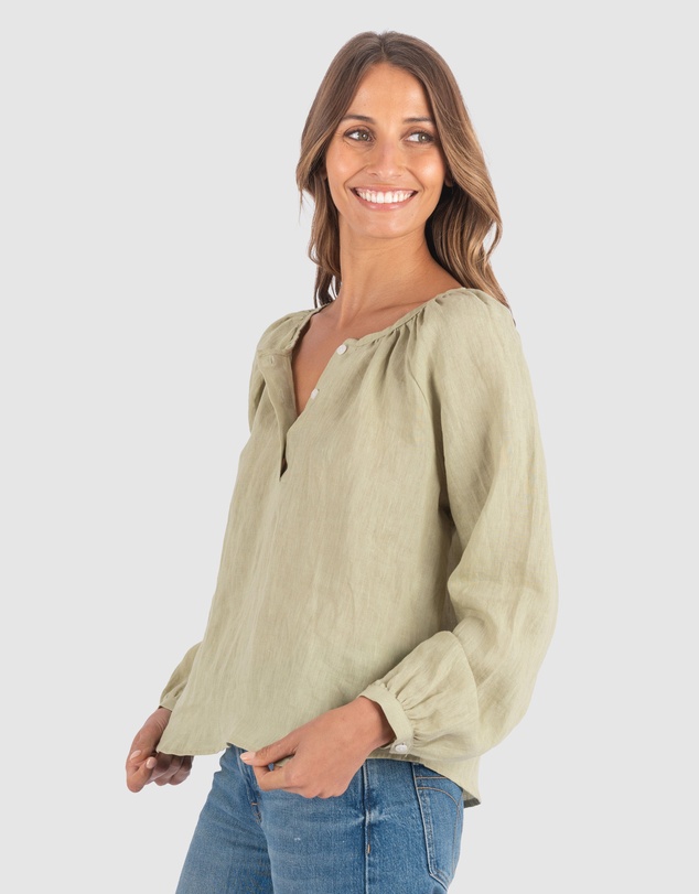 CAMIXA - Poem Linen Blouse