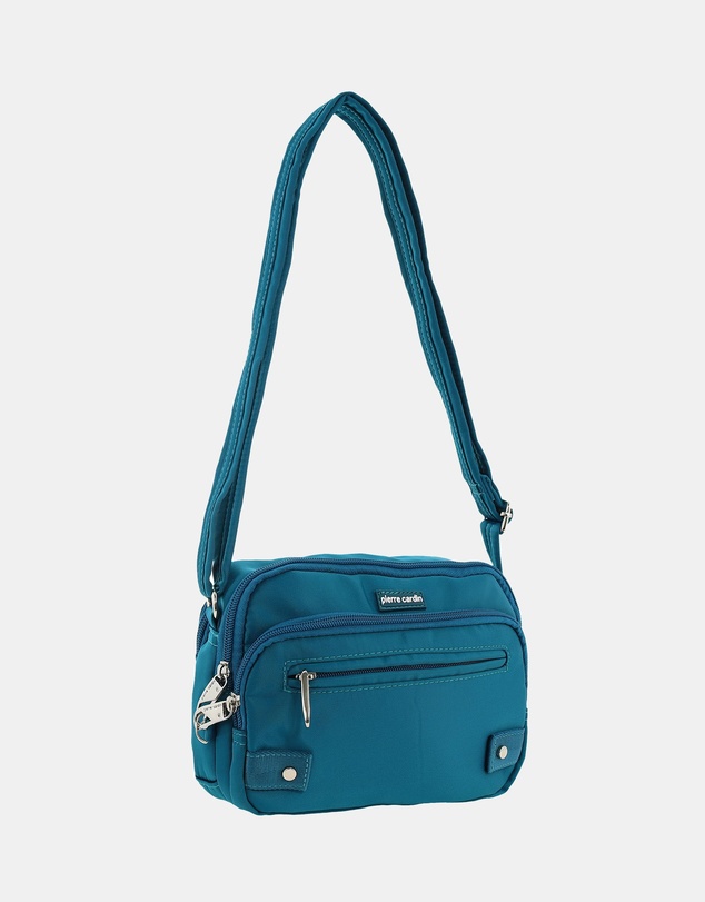 Pierre Cardin - Pierre Cardin Nylon Anti-Theft Cross Body Bag