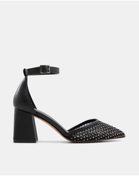 Call It Spring - Daliaa Pointed Toe Block Heels