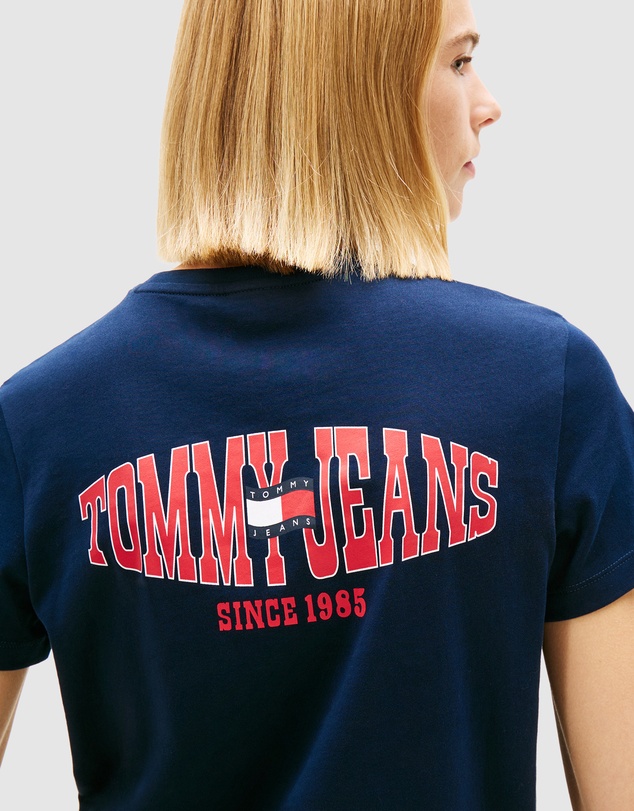Tommy Jeans - Regular Wavy Flag Shortsleeve Tee