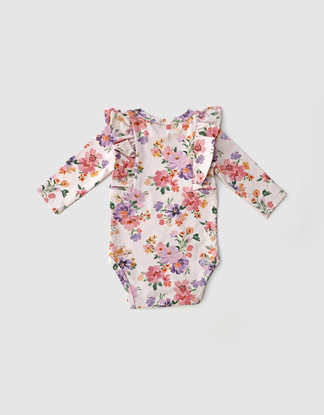 WITH LOVE FOR KIDS - Shimmy Long Sleeve Onesie - Babies