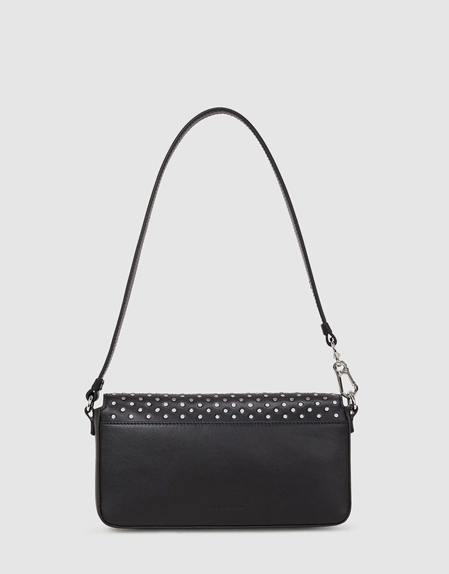 Karl Lagerfeld - Ikon/K Studs Soft Shoulder Bag