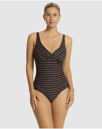 Sea Level Australia - Riptide Cross Front Multifit One Piece