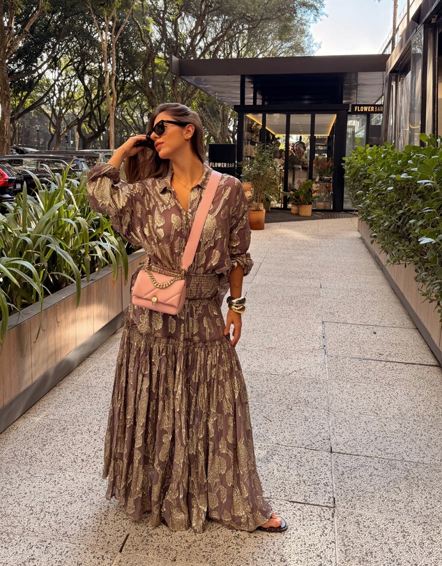 KINGA CSILLA - Collector Asa Shirred Maxi Skirt