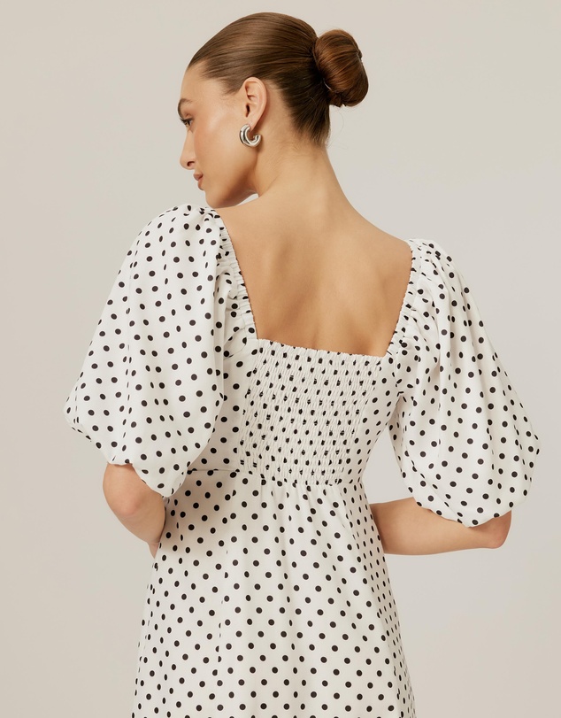 Tussah - Sabine Polka Dot Midi Dress