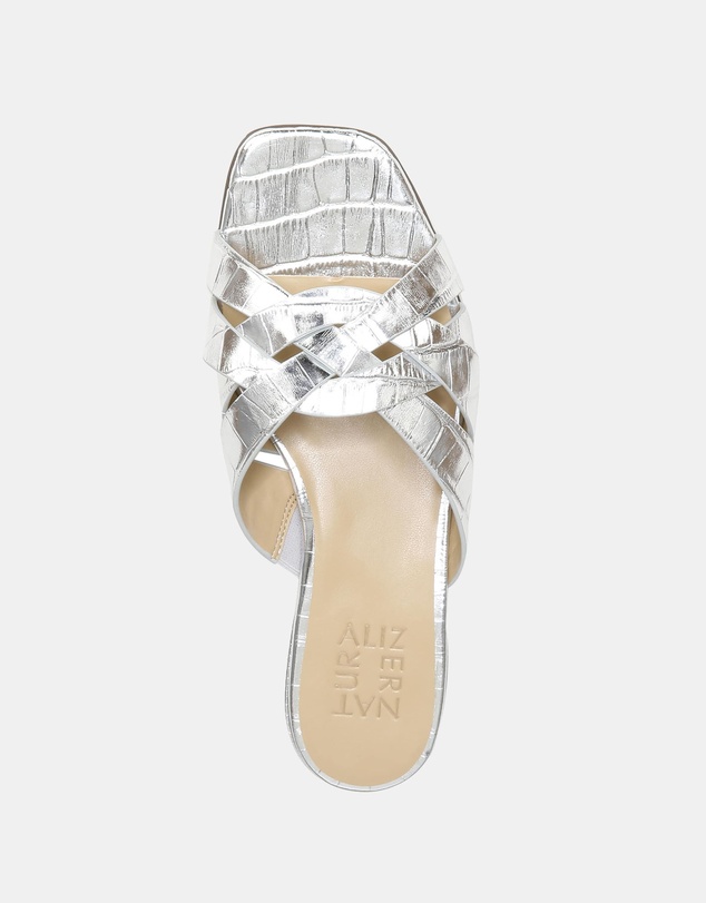 Naturalizer - Ashford Slide - Silver Croc