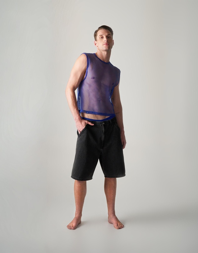 TEAMM8 - Edge Net Muscle Tank
