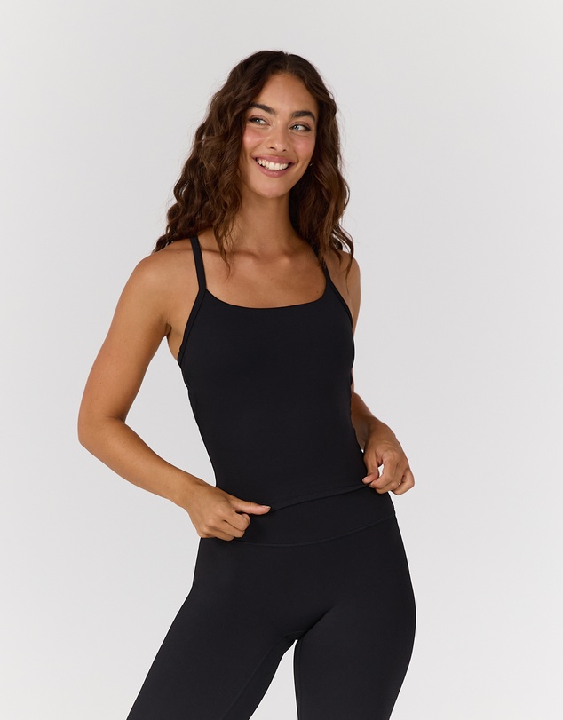 Muscle Republic - Aire Keyhole Racer Back Top