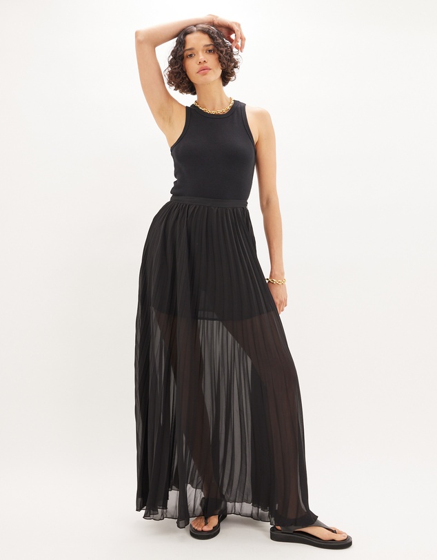 Amelius - Leonore Pleated Maxi Skirt