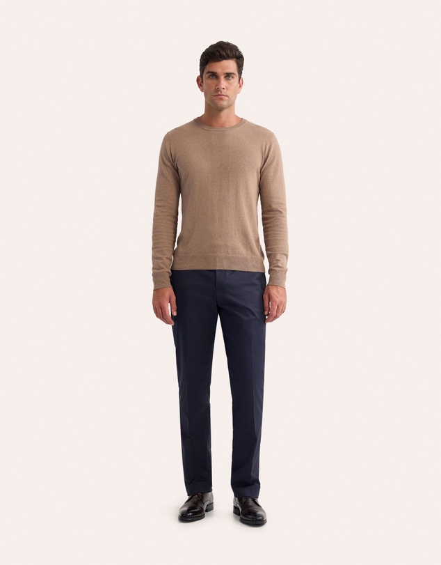 Oxford - Cotton Cashmere Crew Neck Knit
