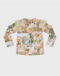 Aqua Blu Kids - Mosaic Long Sleeve Rash Vest - Babies