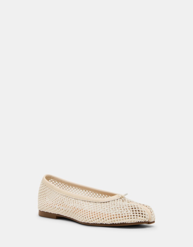 Steve Madden - Calico-Mesh Bone Flats