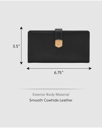 Fossil - Lennox Black Wallet
